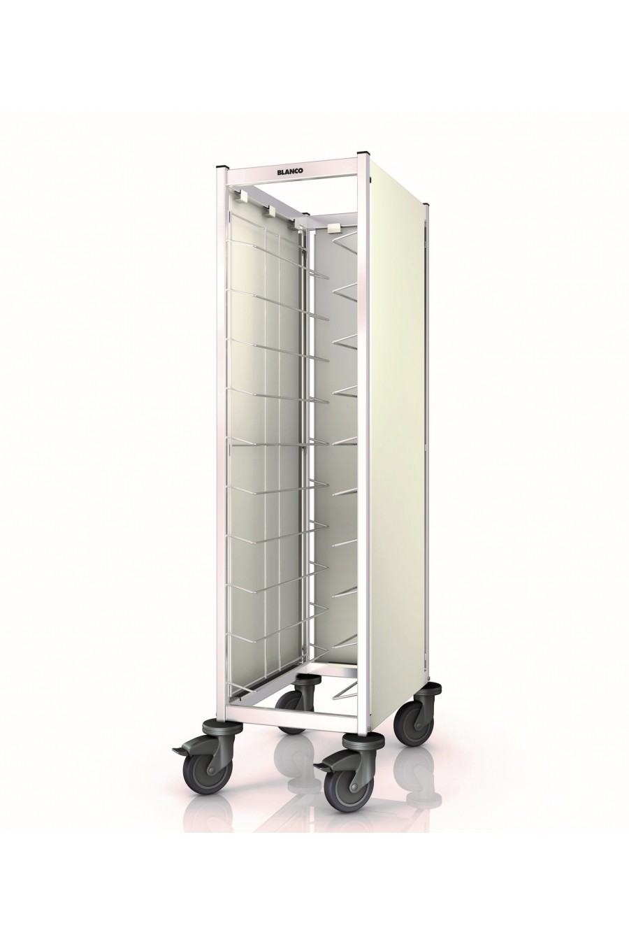 Side and rear wall panelling on 3 sides,  TAW 10/12 EN, signal white